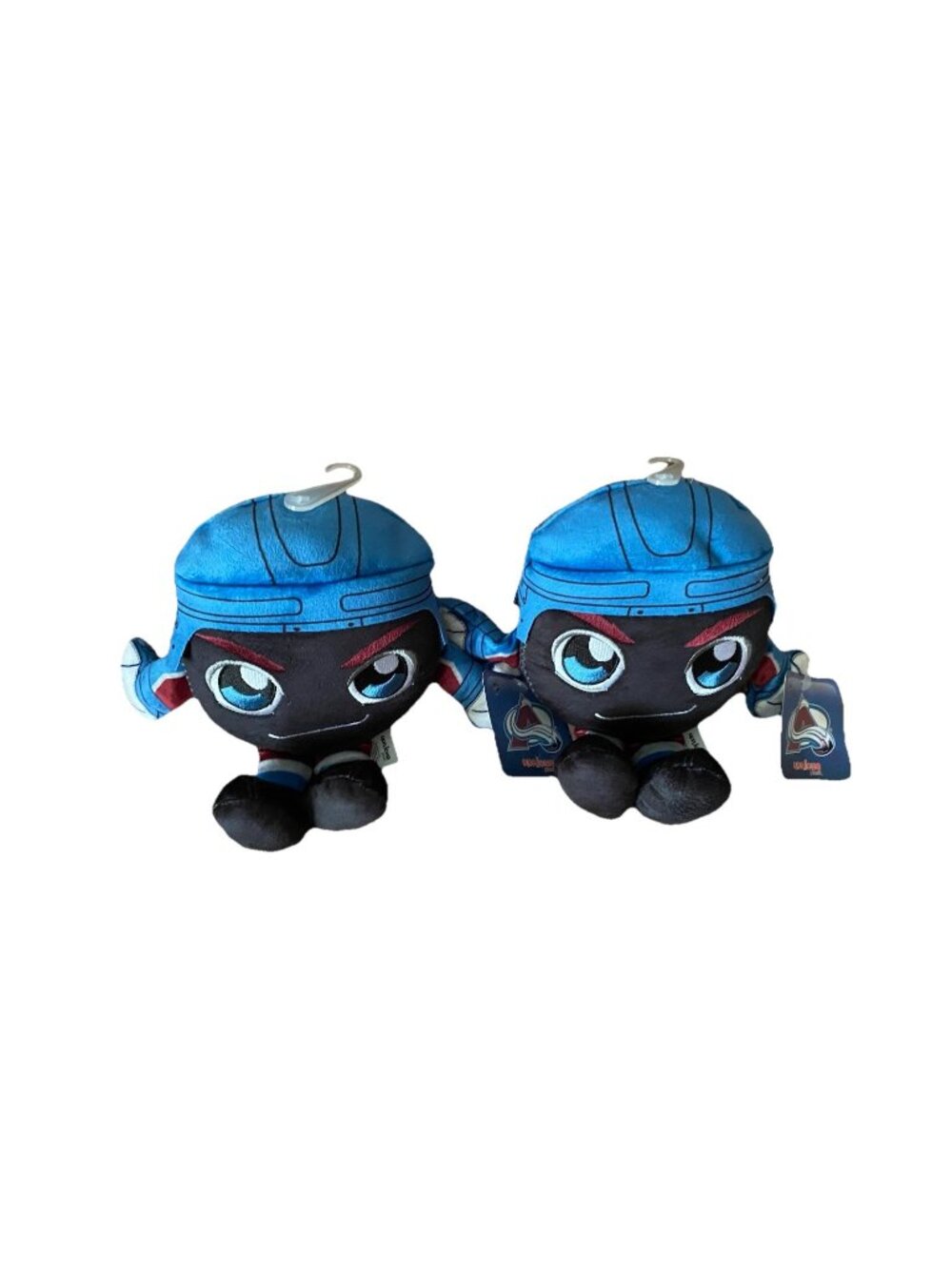 Bleacher Creatures Kuricha Plush Figure Colorado Avalanche NHL Hockey - Lot Of 2
